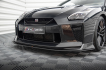 Nissan GTR R35 Facelift 2016-2022 Street Pro Frontläpp / Frontsplitter Maxton Design